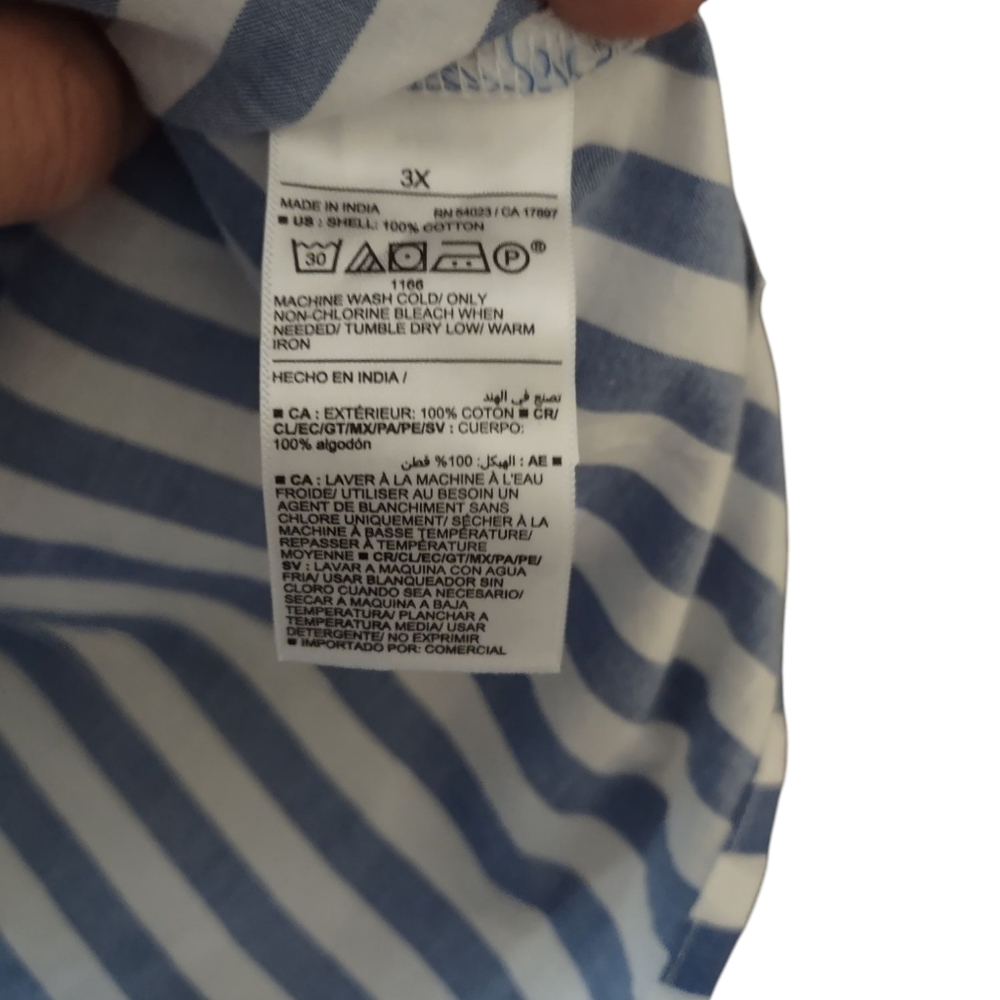 Old Navy Modern Hourglass Striped Skirt NWT - Picture 7 of 12